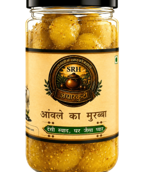 SRH AchaarKuti Homemade Amla Murabba online Glass Jar — Buy Online India